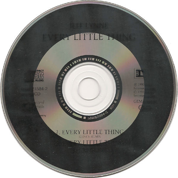 Jeff Lynne : Every Little Thing (CD, Single)