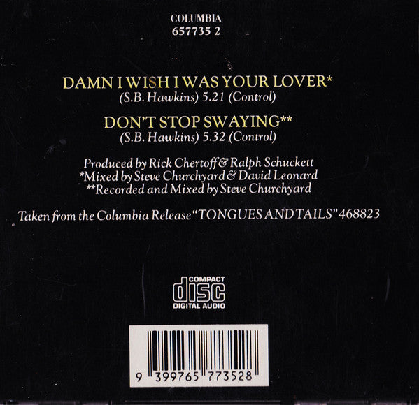 Sophie B. Hawkins : Damn I Wish I Was Your Lover (CD, Single, Car)