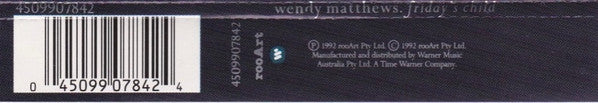Wendy Matthews : Friday's Child (CD, Single, Ltd)