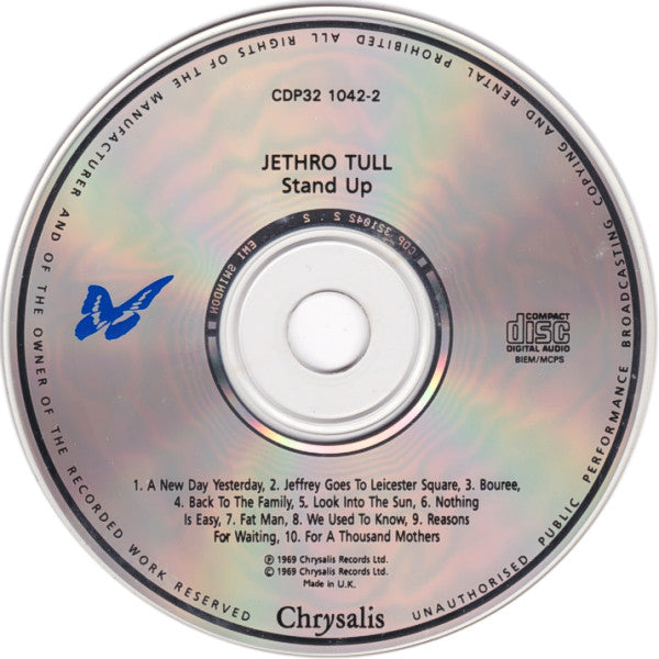 Jethro Tull : Stand Up (CD, Album, RE)