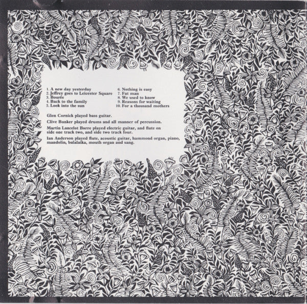 Jethro Tull : Stand Up (CD, Album, RE)