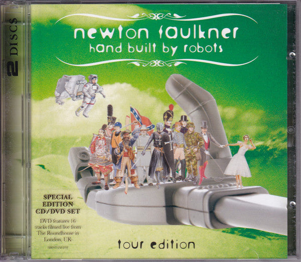 Newton Faulkner : Hand Built By Robots (CD, Album, Tou + DVD-V, Comp)