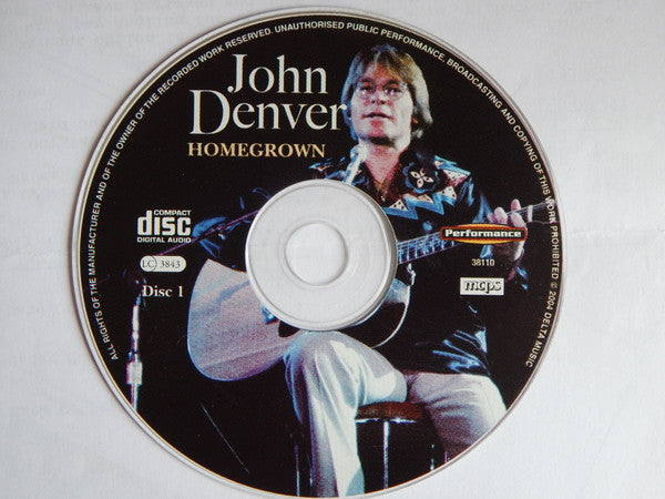 John Denver : Homegrown (2xCD, Comp)