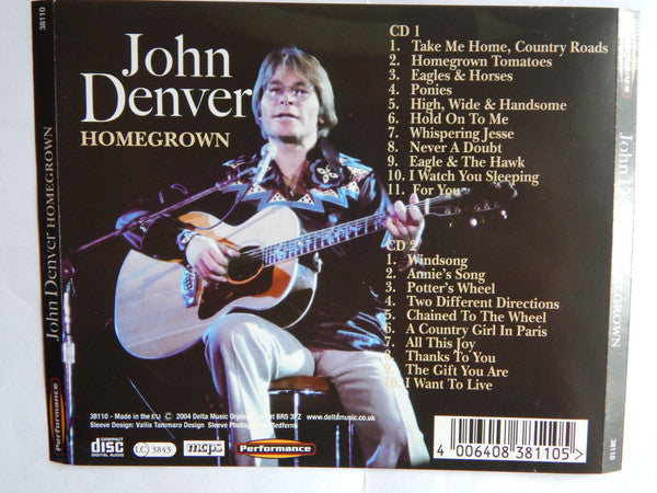 John Denver : Homegrown (2xCD, Comp)