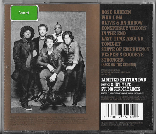 Nick Jonas & The Administration : Who I Am (CD, Album + DVD-V)