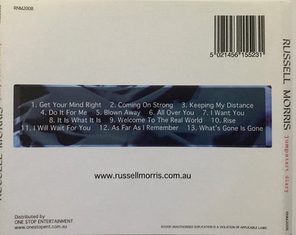 Russell Morris : Jumpstart Diary (CD, Album)