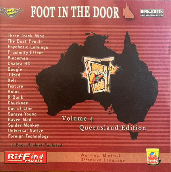 Various : Foot In The Door Volume 4 (Queensland Edition) (CD, Comp)