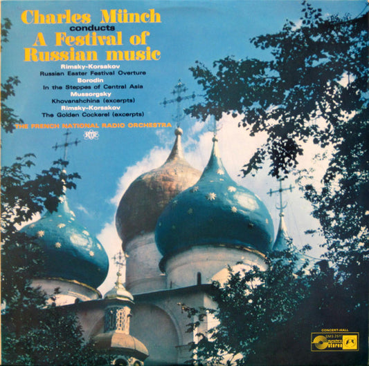 Charles Munch, Orchestre National De France : Festival Of Russian Music (LP)