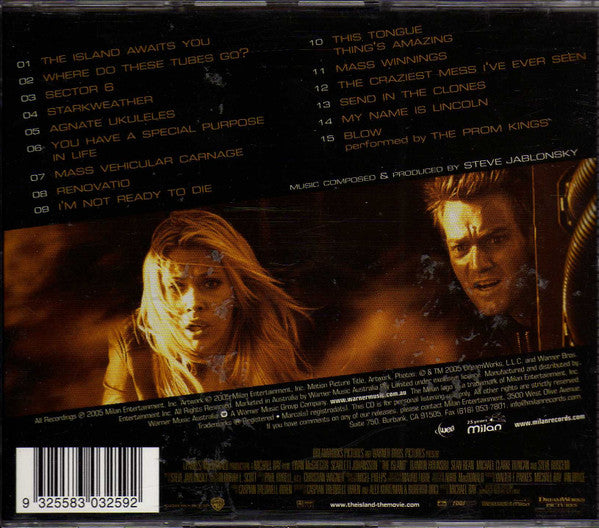 Steve Jablonsky : The Island (CD, Album)