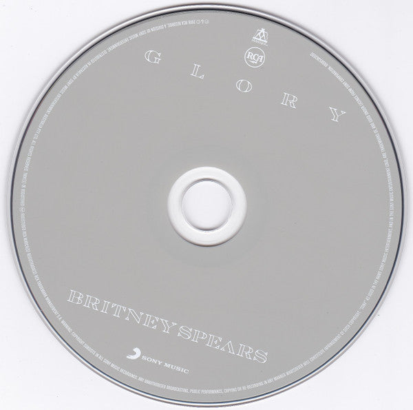 Britney Spears : Glory (CD, Album, Dlx)