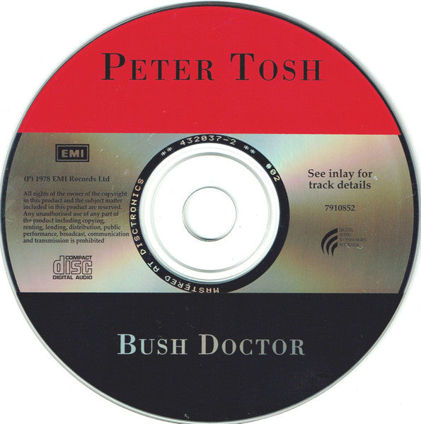 Peter Tosh : Bush Doctor (CD, Album)