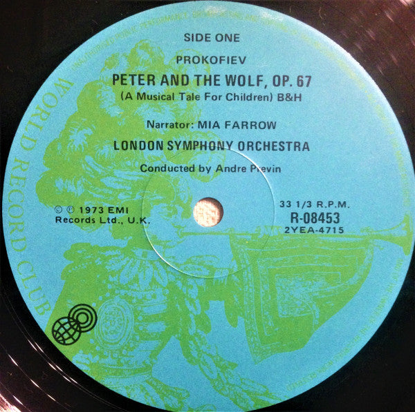 Mia Farrow / London Symphony Orchestra / André Previn : Peter And The Wolf / Young Person' Guide (LP, Album, Club)