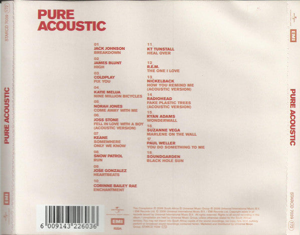 Various : Pure Acoustic (CD, Comp)