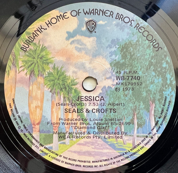 Seals & Crofts : We May Never Pass This Way (Again) (7", Single)