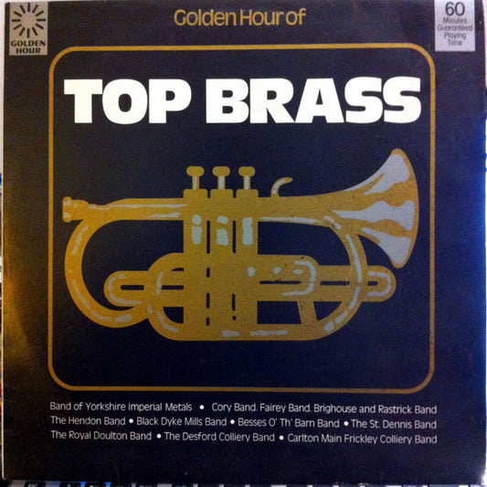 Various : Golden Hour Of Top Brass (LP, Comp)