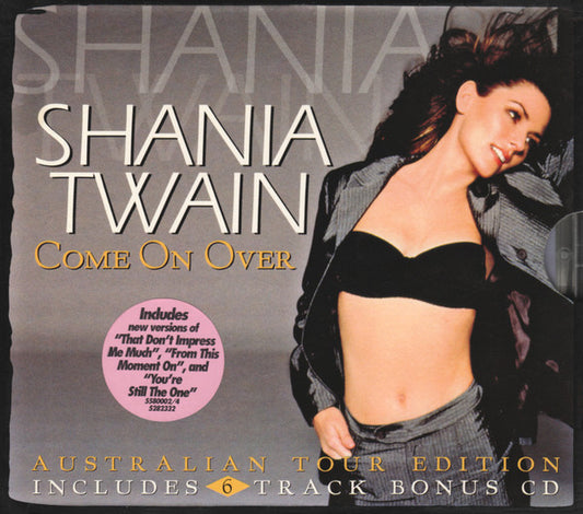Shania Twain : Come On Over (Australian Tour Edition) (2xCD, Album, Sli)