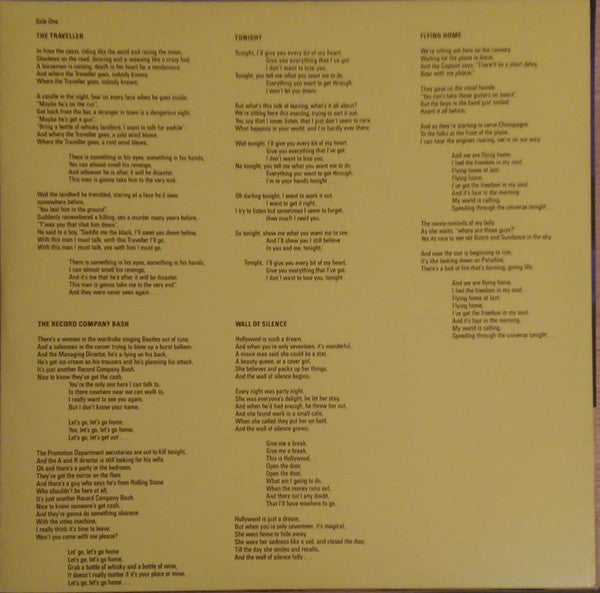 Chris de Burgh : Eastern Wind (LP, Album)