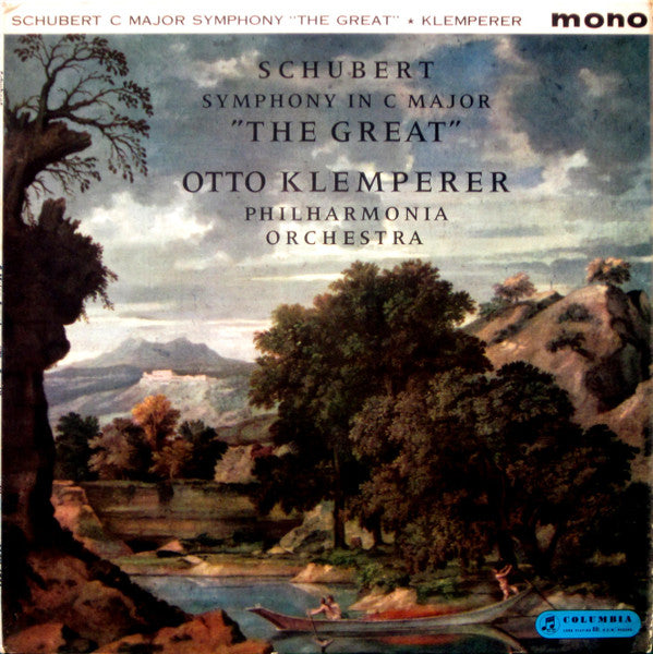 Franz Schubert - Otto Klemperer, Philharmonia Orchestra : Symphony In C Major "The Great" (LP, Mono)