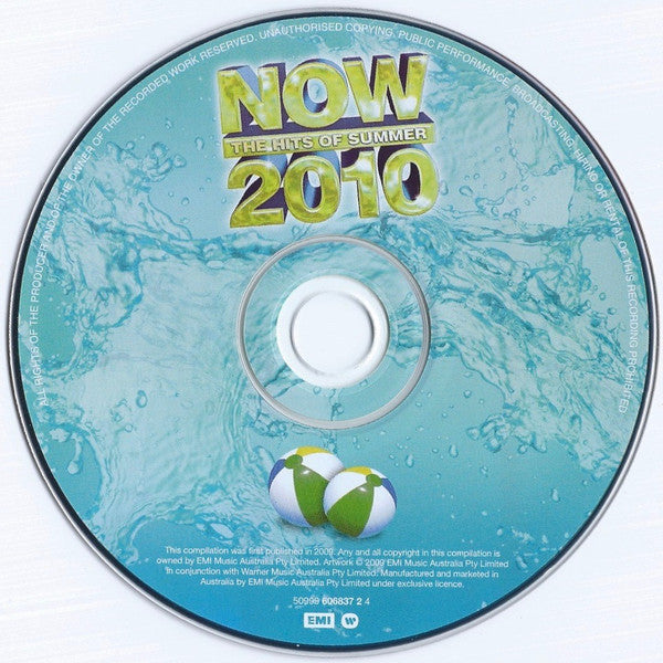 Various : Now The Hits Of Summer 2010 (CD, Comp)