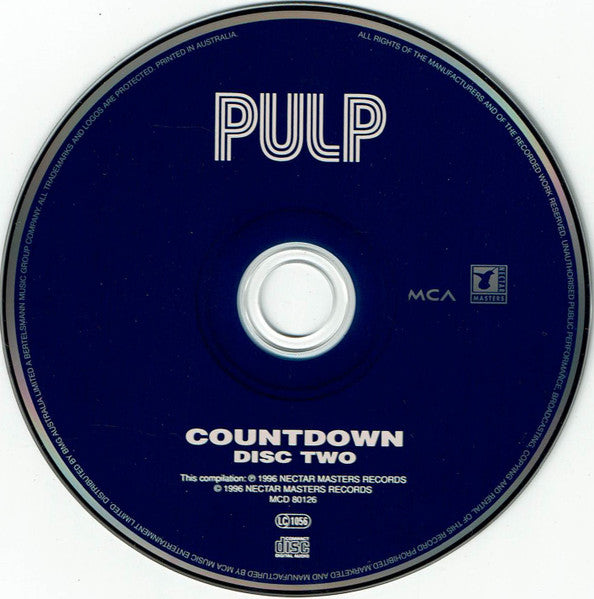 Pulp : Countdown 1992 - 1983 (2xCD, Comp, RE)