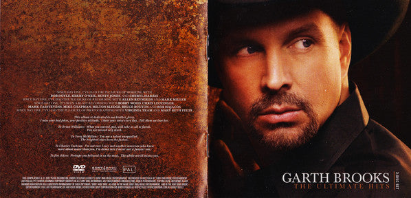 Garth Brooks : The Ultimate Hits (2xCD, Comp + DVD, Comp, PAL)