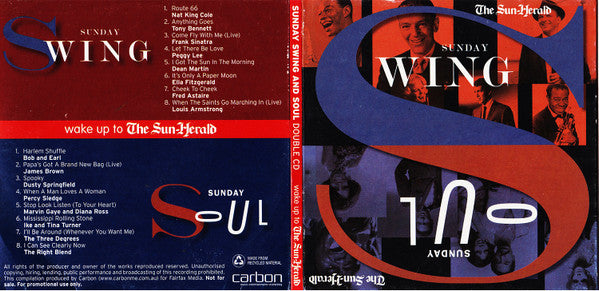 Various : Sunday Swing / Sunday Soul (2xCD, Comp, Promo)