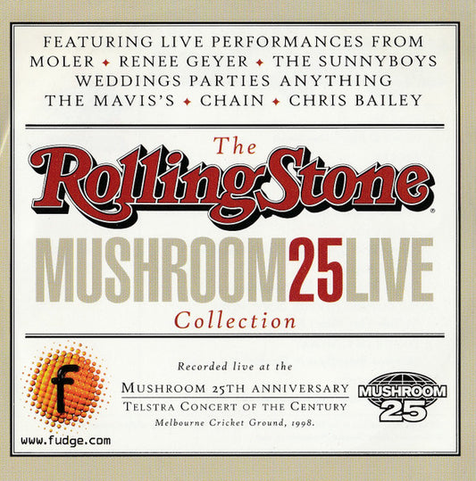 Various : The Rolling Stone MUSHROOM25LIVE Collection (CD, Promo, Smplr)