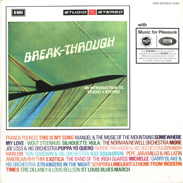 Various : Break-Through - An Introduction To Studio 2 Stereo (LP, Comp, Smplr)