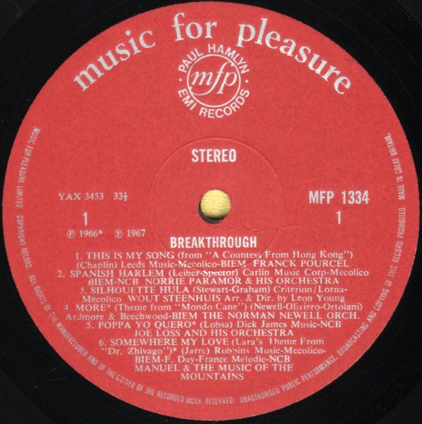 Various : Break-Through - An Introduction To Studio 2 Stereo (LP, Comp, Smplr)