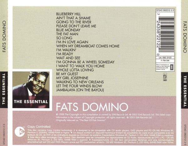 Fats Domino : The Essential (CD, Comp, Copy Prot.)
