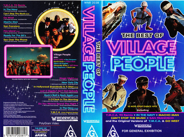 Village People : The Best Of  (VHS)