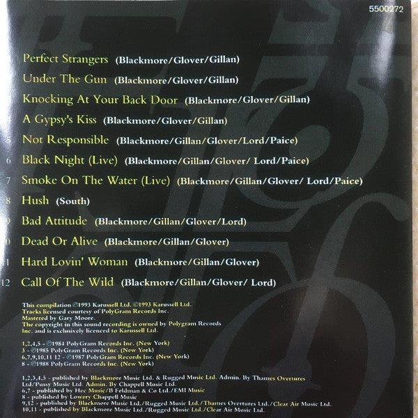 Deep Purple : Progression (CD, Comp)