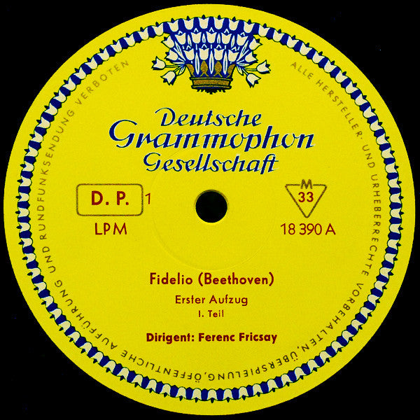Ludwig van Beethoven, Ferenc Fricsay, Leonie Rysanek ∙ Irmgard Seefried ∙ Dietrich Fischer-Dieskau ∙ Ernst Häfliger* ∙ Gottlob Frick ∙ Friedrich Lenz ∙ Kieth Engen : Fidelio (Box + 2xLP, Mono)