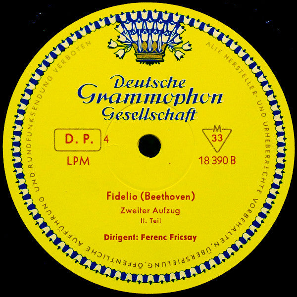 Ludwig van Beethoven, Ferenc Fricsay, Leonie Rysanek ∙ Irmgard Seefried ∙ Dietrich Fischer-Dieskau ∙ Ernst Häfliger* ∙ Gottlob Frick ∙ Friedrich Lenz ∙ Kieth Engen : Fidelio (Box + 2xLP, Mono)