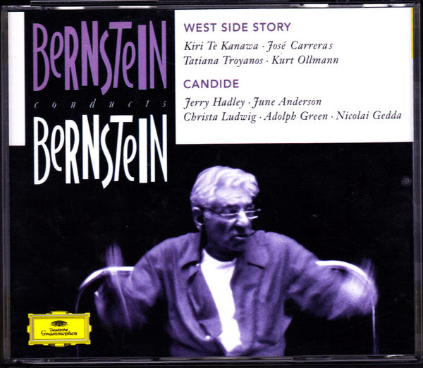 Bernstein* - Carreras*, Te Kanawa*, Anderson*, Hadley* : West Side Story / Candide (3xCD, Album + Box, Comp)