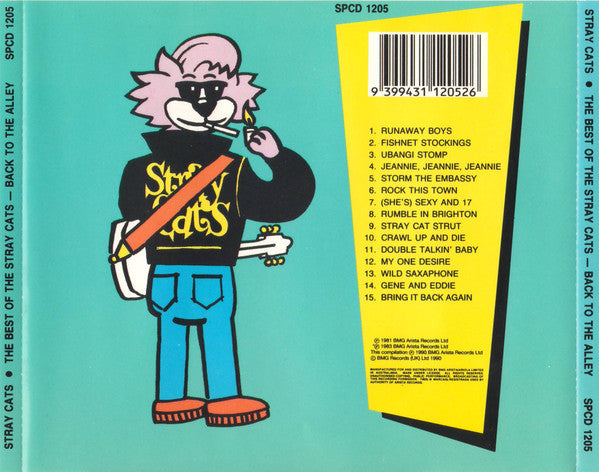 Stray Cats : Back To The Alley - The Best Of The Stray Cats (CD, Comp)