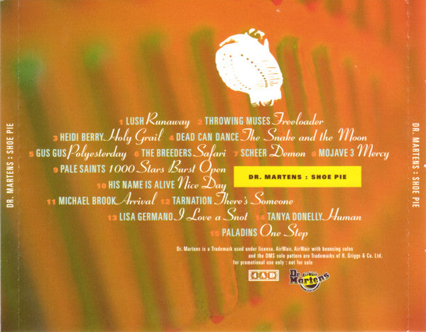 Various : Dr. Martens Shoe Pie (CD, Comp, Promo)