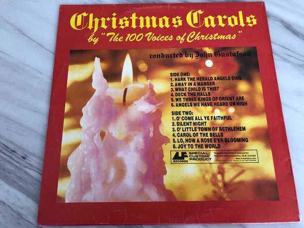 The 100 Voices Of Christmas : Christmas Carols (LP, Album)