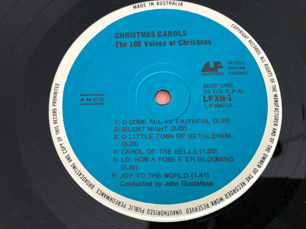 The 100 Voices Of Christmas : Christmas Carols (LP, Album)