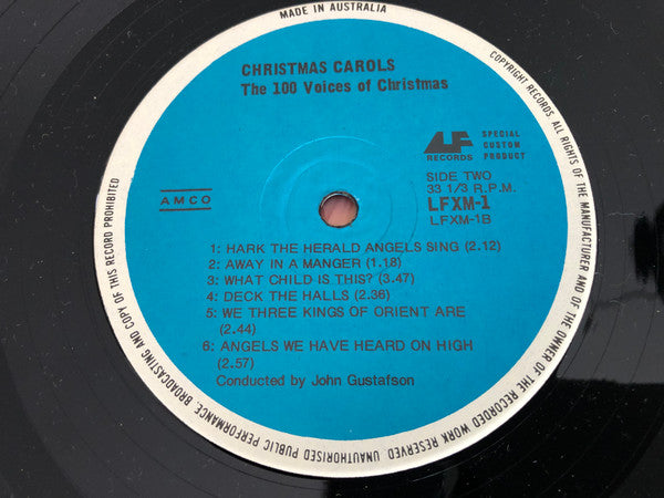 The 100 Voices Of Christmas : Christmas Carols (LP, Album)
