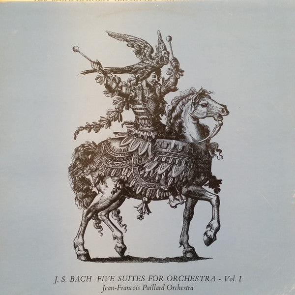 Johann Sebastian Bach, Orchestre De Chambre Jean-François Paillard : Five Suites For Orchestra (2xLP, Album, Club, RE)