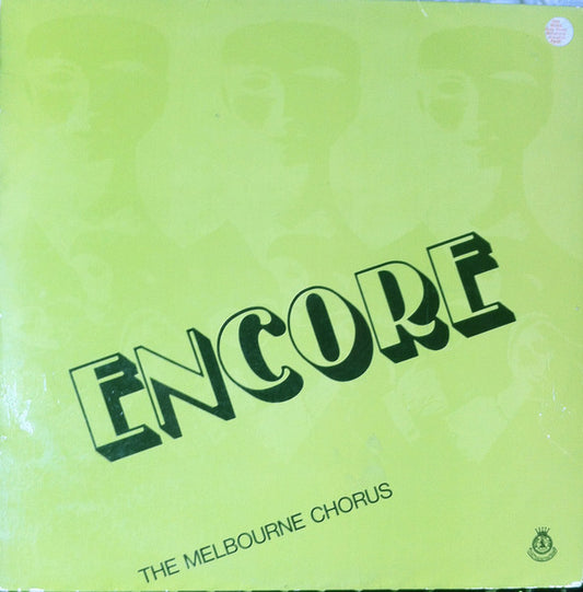 The Salvation Army Australia Southern Territory Presents The Melbourne Chorus* Conducted By Owen Harris : Encore (LP, Album)