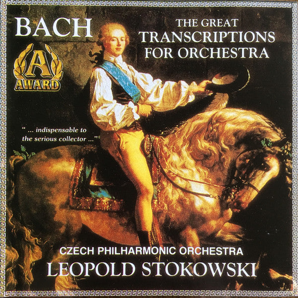 Johann Sebastian Bach, The Czech Philharmonic Orchestra, Leopold Stokowski : The Great Transcriptions for Orchestra (CD, Album)