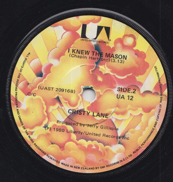 Cristy Lane : One Day At A Time (7", Single)
