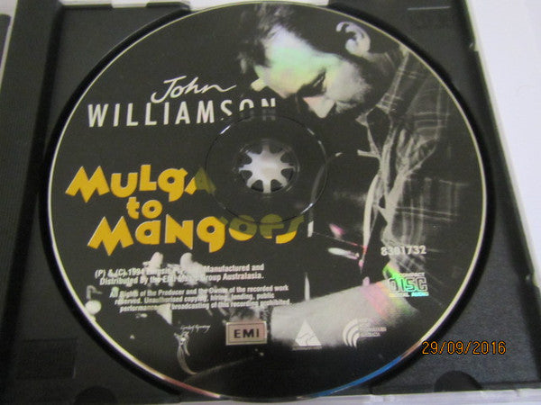 John Williamson : Mulga To Mangoes (CD, Album)