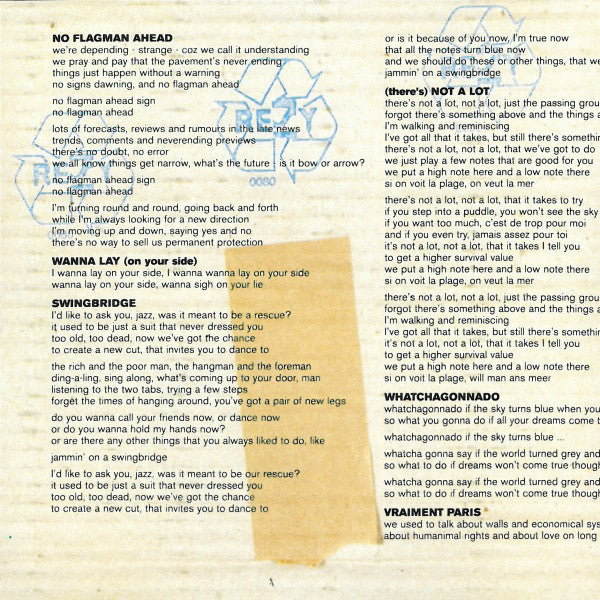 Tab Two : Flagman Ahead (CD, Album, Promo)