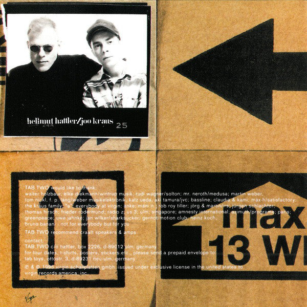 Tab Two : Flagman Ahead (CD, Album, Promo)