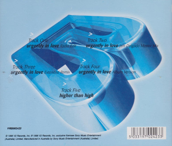 Billy Crawford : Urgently In Love (CD, Maxi)