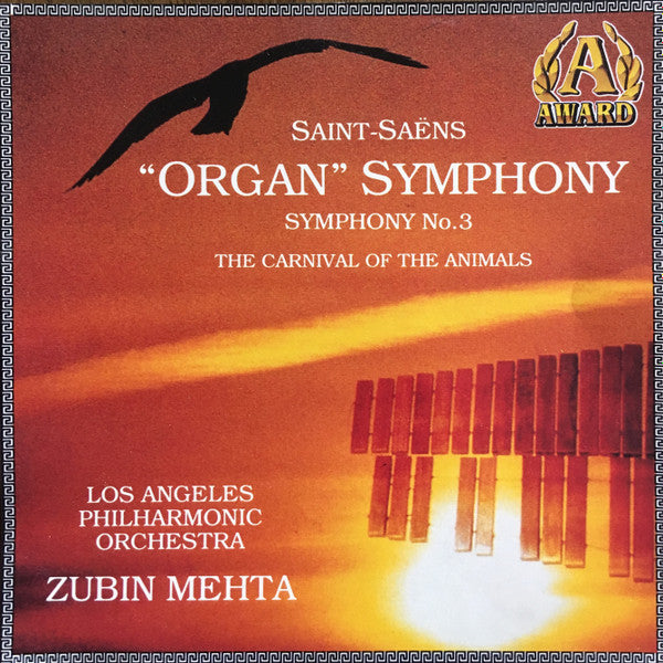 Camille Saint-Saëns / Los Angeles Philharmonic Orchestra, Zubin Mehta : Organ Symphony (CD, Comp)