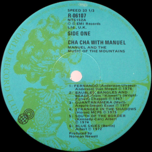 Manuel And His Music Of The Mountains : Cha Cha With Manuel (LP, Comp, Club)